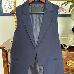 Banana Republic Navy Suit Vest, Size 6